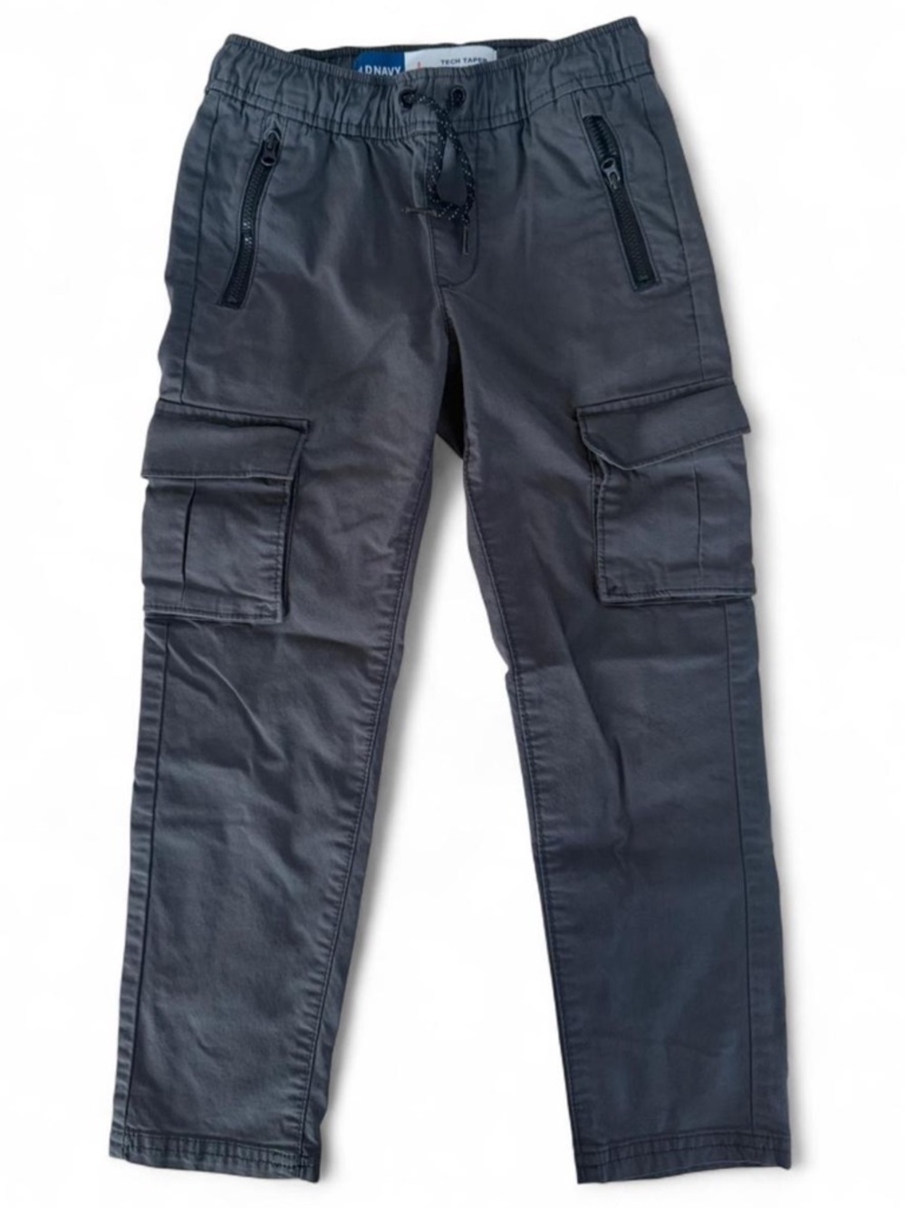Old Navy Charcoal Tech Taper Pants Size Small (6-7)